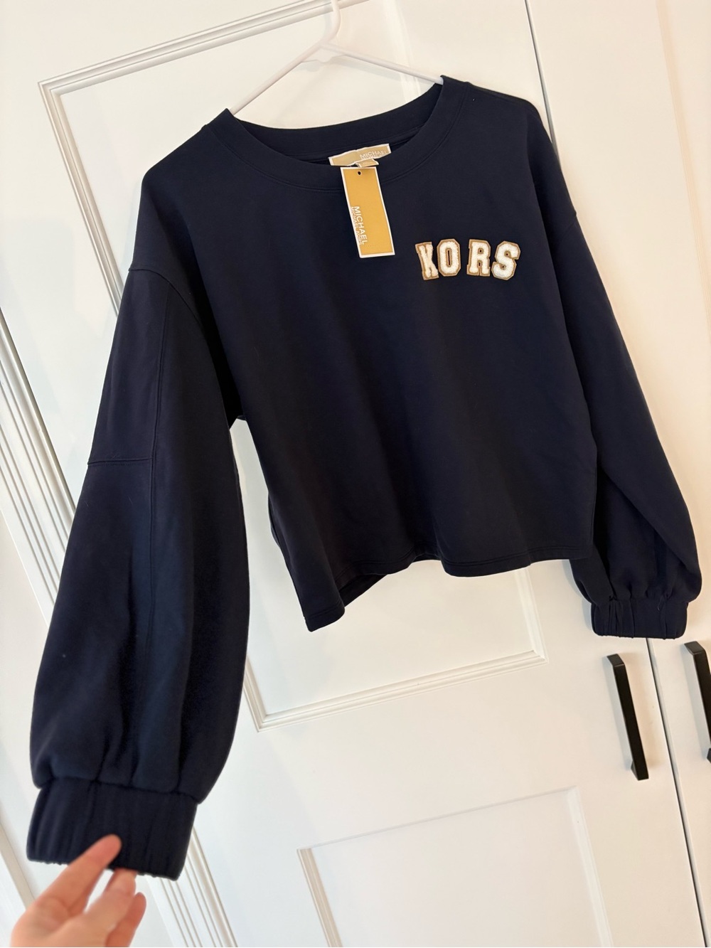 NWT - Michael Kors MK boxy lightweight Sweatshirt